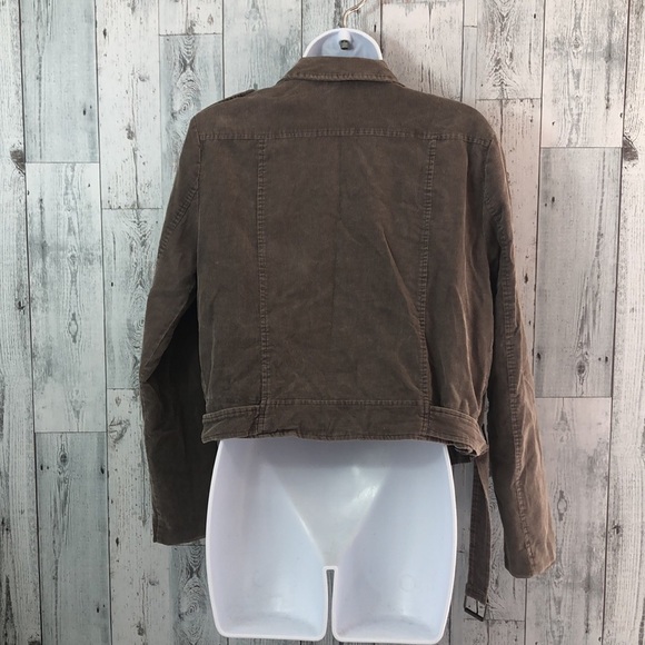 Sadie & Sage Corduroy Moto Jacket NWT Small - Picture 3 of 8